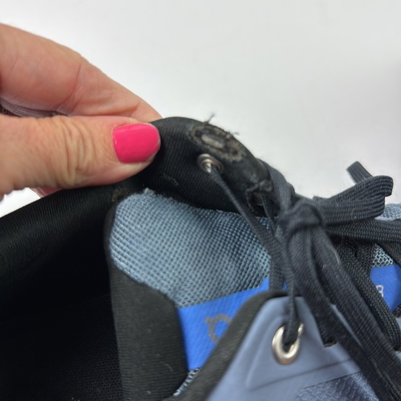 On Cloud On Running Shoes Cloudflyer Men's Metal Lapis Blue Slate Black 9.5 - Picture 10 of 10